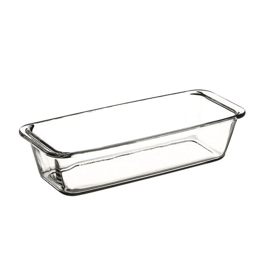 Borcam 30 x 12cm Glass Loaf Dish Clear