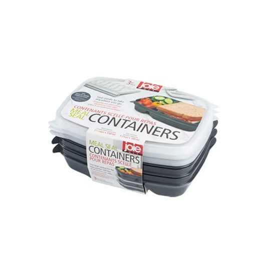 Joie Msc 3 Piece Meal Seal Container Set Grey