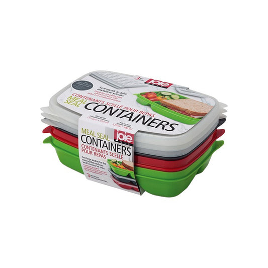 Joie Msc 3 Piece Meal Seal Container Set Assorted