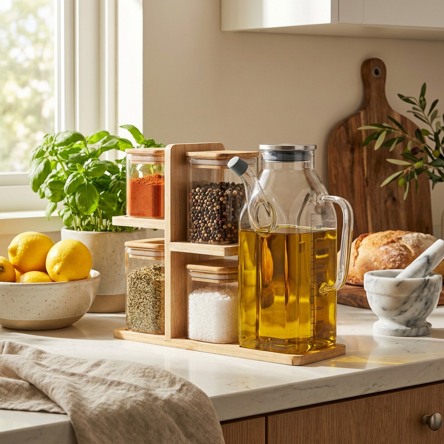 6 Piece Storage Set Clear