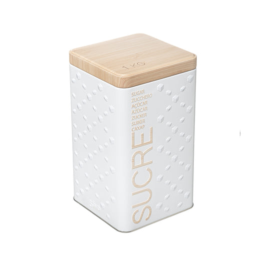 Five Sugar Canister White