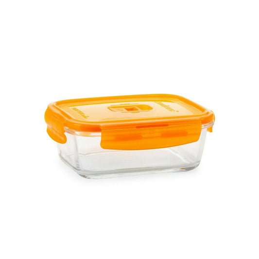 Luminarc Pure Box Active Rectangle Food Storage Container Orange