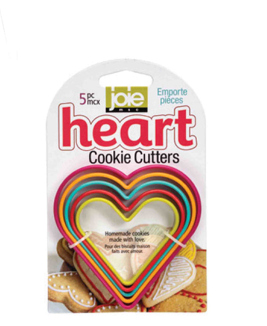 Joie Heart Cookie Cutters - Assorted