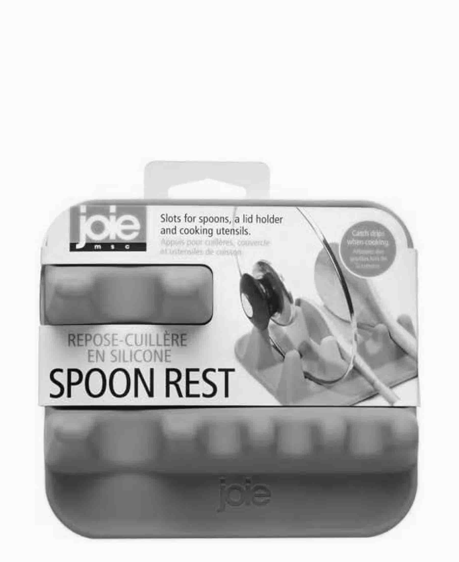 Joie Silicone Spoon Rest Grey The Culinarium