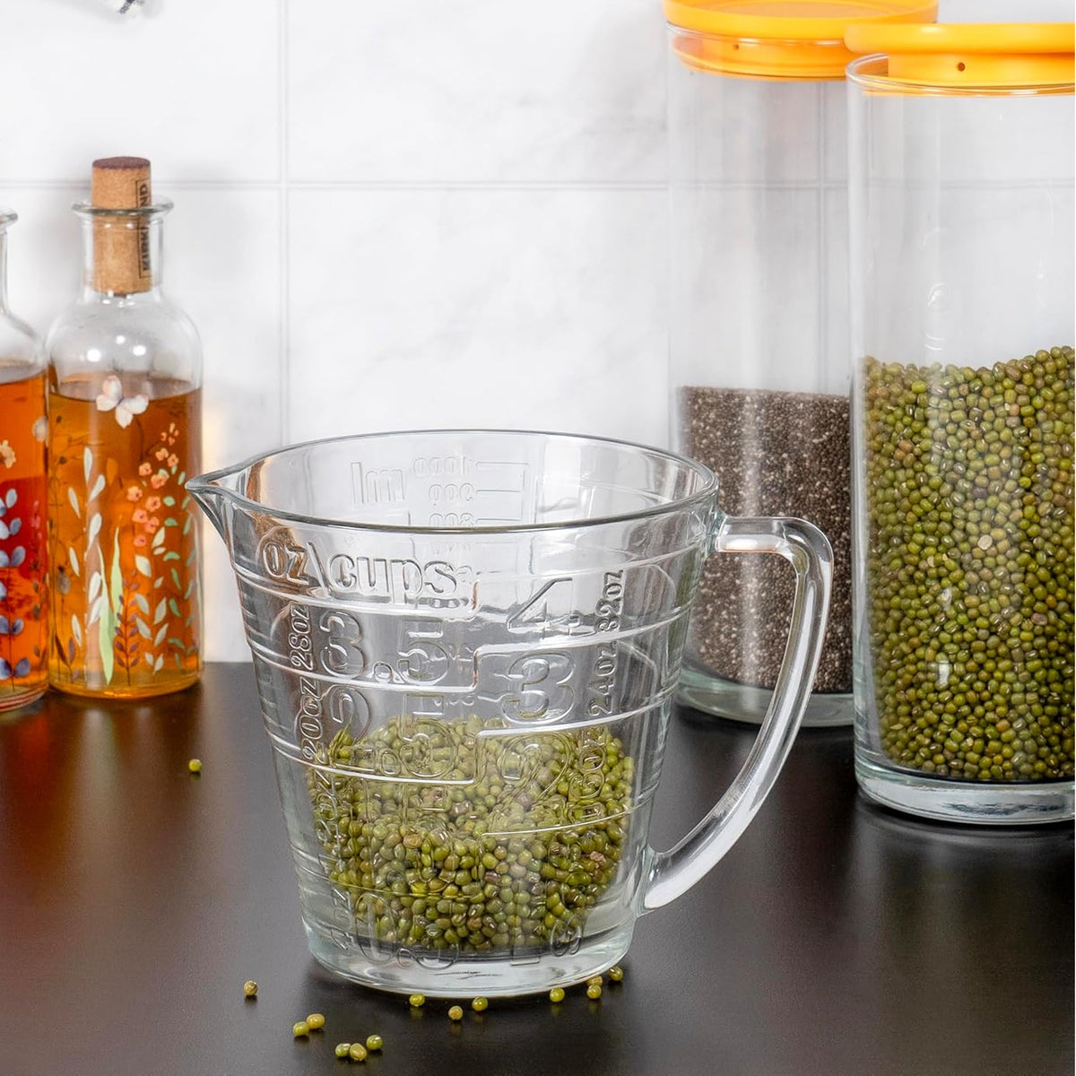 Pasabahce 1L Glass Measuring Jug