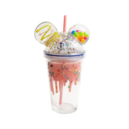 450ml Double Wall Mickey Mouse Cup Multicoloured