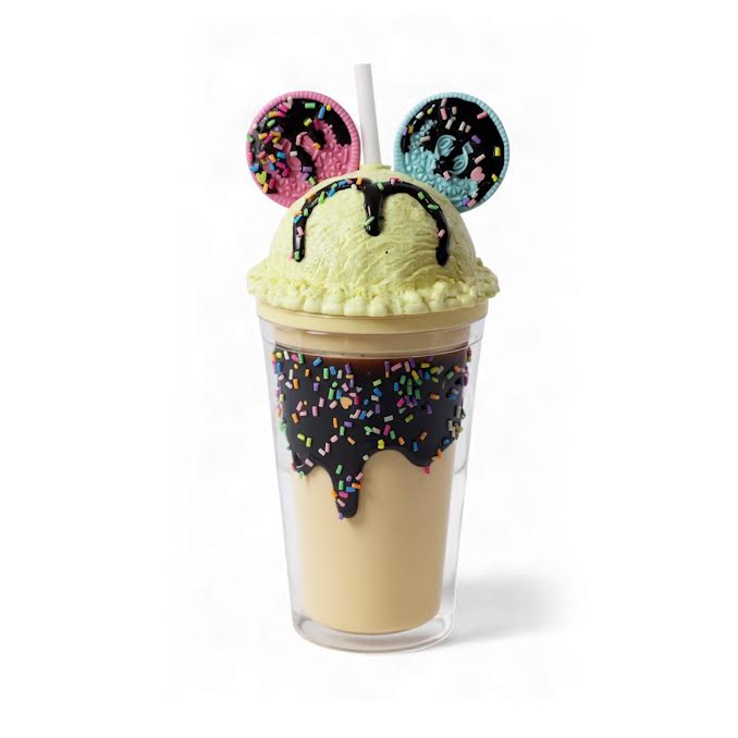 450ml Double Wall Mickey Mouse Cup Multicoloured