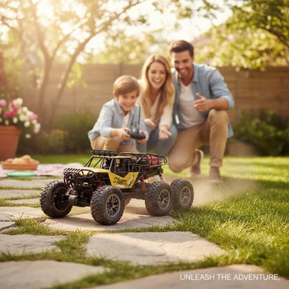 RC Off-Road Stunt Truck Gold