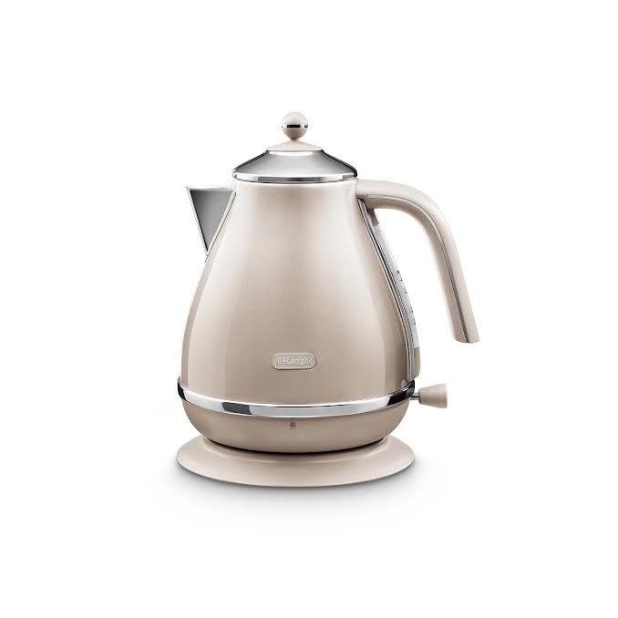 Delonghi Icona 1.7Lt Electric Kettle Beige