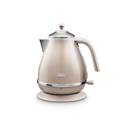 Delonghi Icona 1.7Lt Electric Kettle Beige