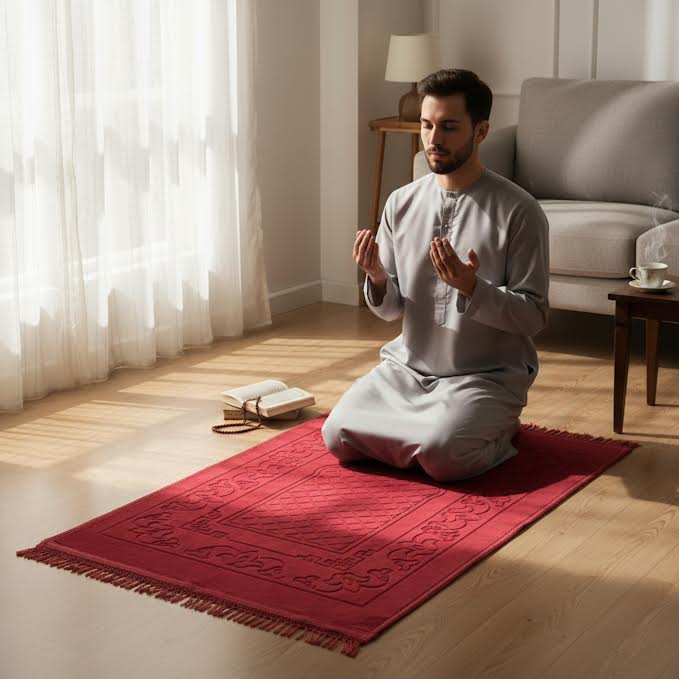 Musallah Prayer Mat Red