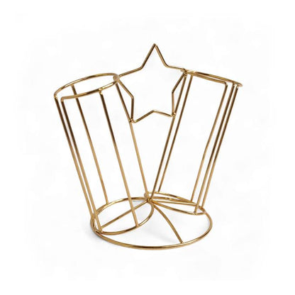 5 Piece Mug Set & Stand Multicoloured