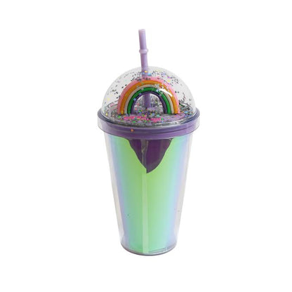 Blah Blah Blah 450ml Double Wall Cup Multicoloured