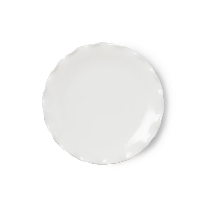 JAN Maison Blanche 4 Piece 27cm Dinner Plate Set White