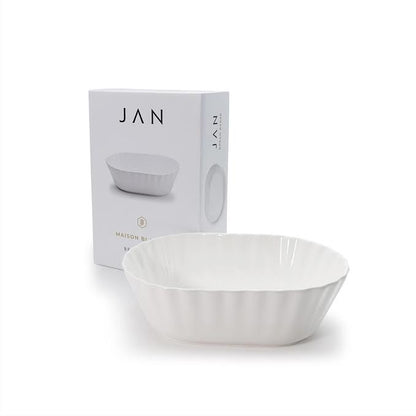 Jan Maison Blanche 22.5cm Bread Baker White