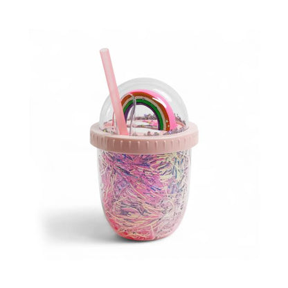 Rainbow Tinsel Sippy Cup Multicoloured