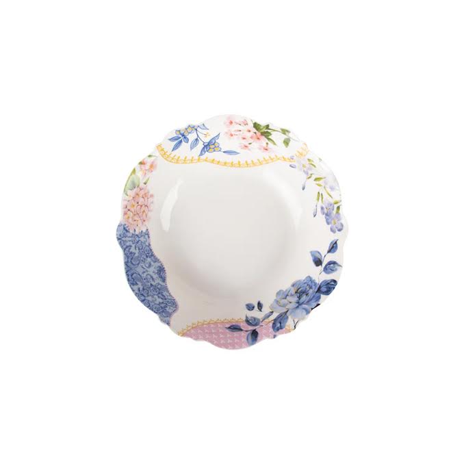 Jenna Clifford Belle Fleur Salad Bowl Multicoloured