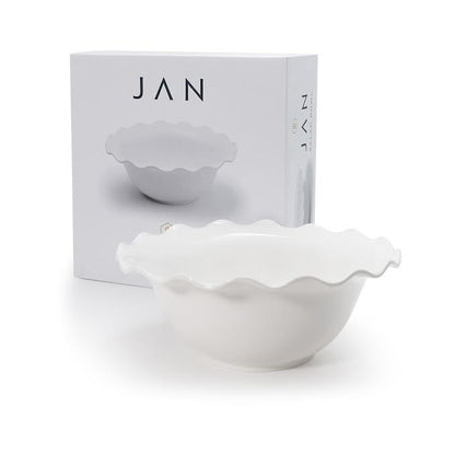 JAN Maison Blanche 22.5cm Salad Bowl White