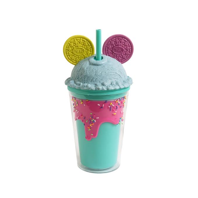 Ice Cream Inspired 450ml Double Wall Cup Multicoloured