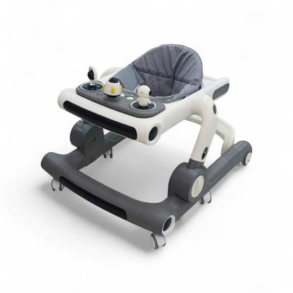 Musical Baby Walker with Wheels Grey