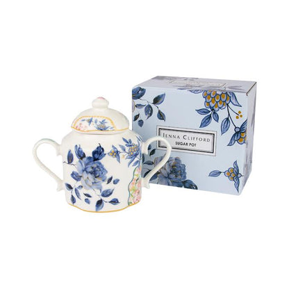 Jenna Clifford Belle Fleur Sugar Pot Multicoloured