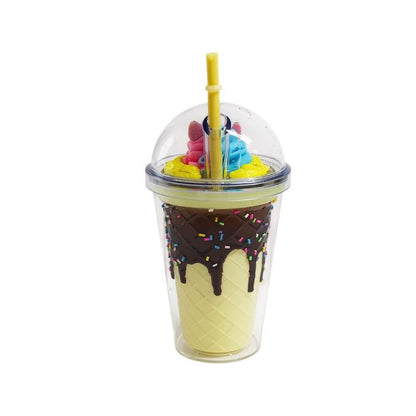 Milkshake Inspired 450ml Double Wall Cup Multicoloured