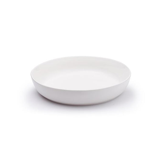 JAN Maison Blanche 25cm Low Bowl White