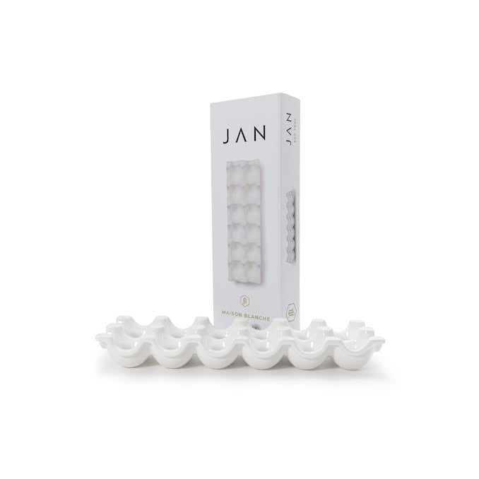 JAN Maison Blanche Egg Tray White