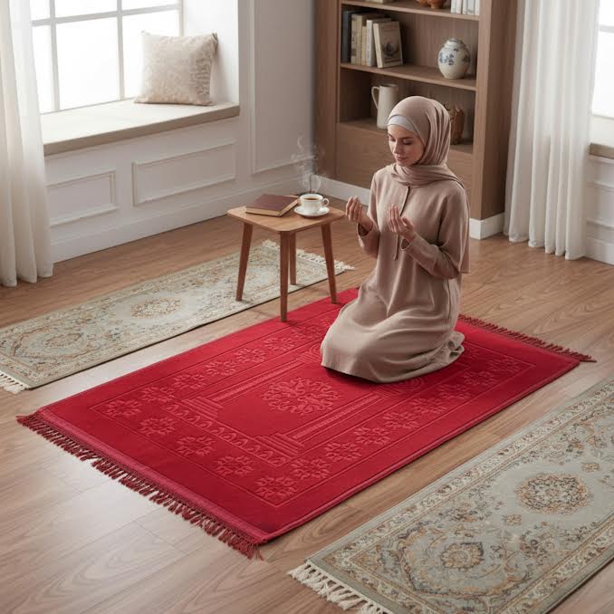 Musallah Prayer Mat Red