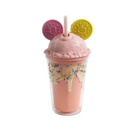 Ice Cream, Cookies & Sprinkles Inspired 450ml Double Wall Cup Multicoloured