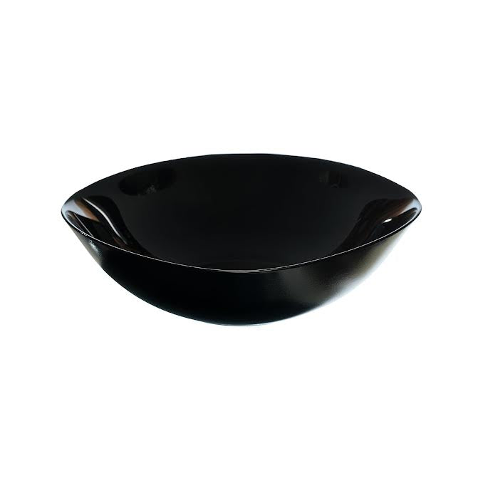 Rolux Opal 4 Piece Cereal Bowl Set Black