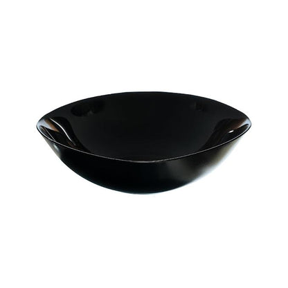 Rolux Opal 4 Piece Cereal Bowl Set Black