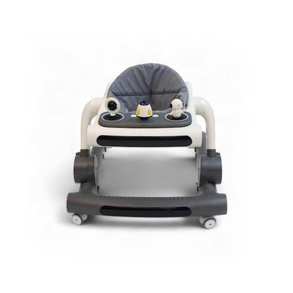 Musical Baby Walker with Wheels Grey