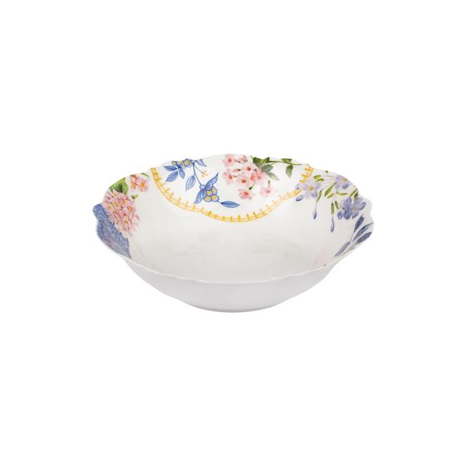 Jenna Clifford Belle Fleur Salad Bowl Multicoloured