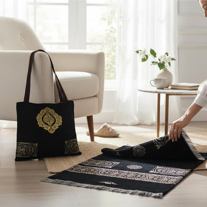 Musallah with Travel Bag Black