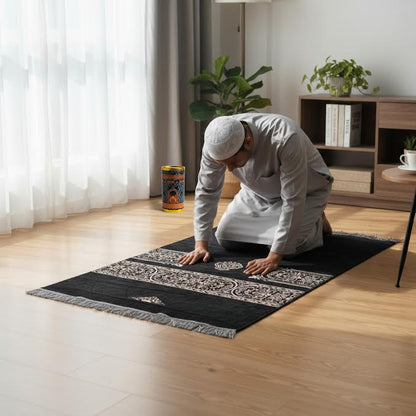 Musallah with Travel Container Black