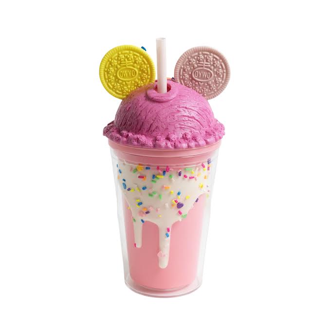 Ice Cream & Cookie Inspired 450ml Double Wall Cup Multicoloured