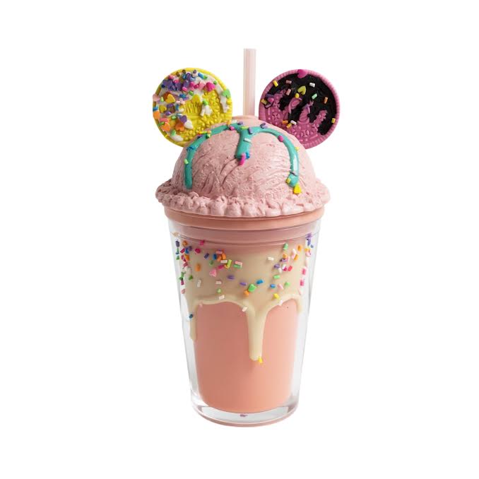 Ice Cream, Cookies & Sprinkles Inspired 450ml Double Wall Cup Multicoloured