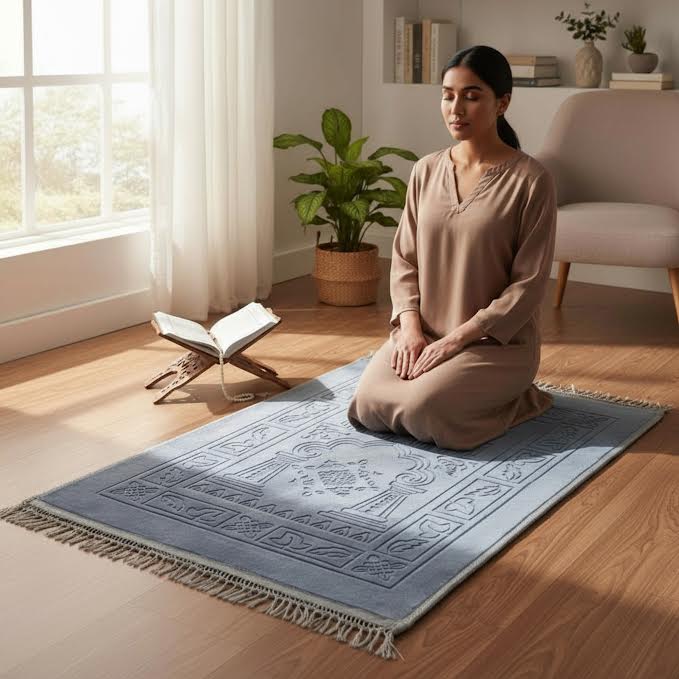 Musallah Prayer Mat Grey