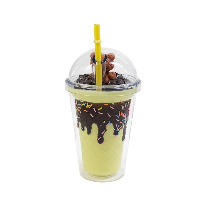 Bear & Ice 450ml Double Wall Cup Multicoloured