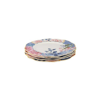 Jenna Clifford Belle Fleur 4 Piece Side Plate Set Multicoloured