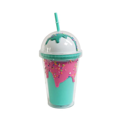 Ice Cream Inspired 450ml Double Wall Cup Multicoloured