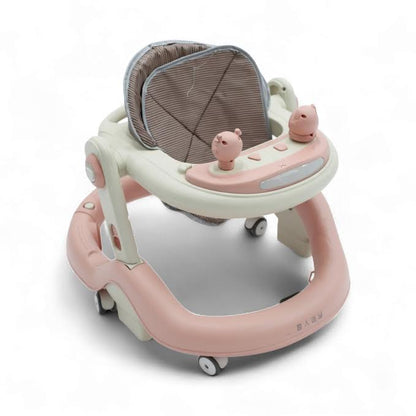 Baby Walker with Wheels Pink