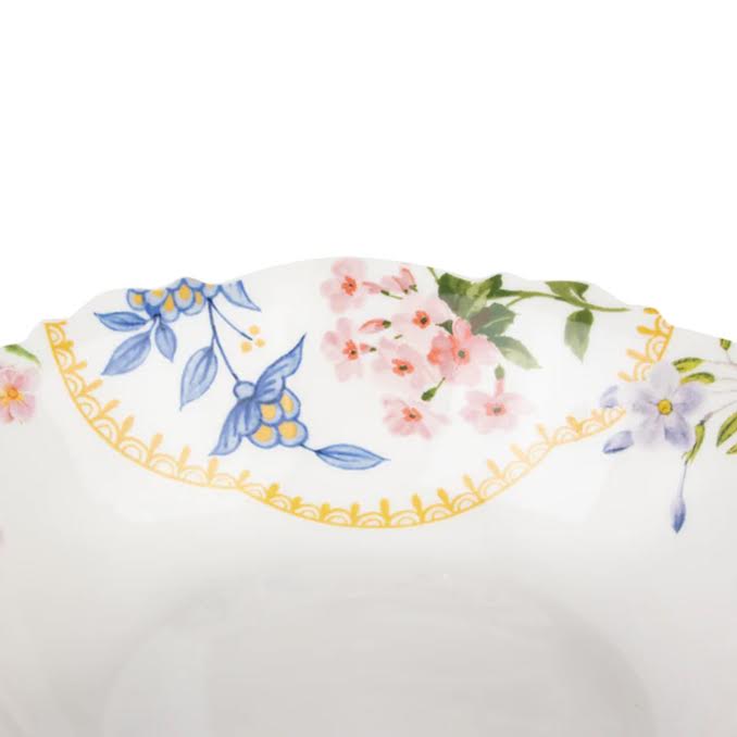 Jenna Clifford Belle Fleur Salad Bowl Multicoloured