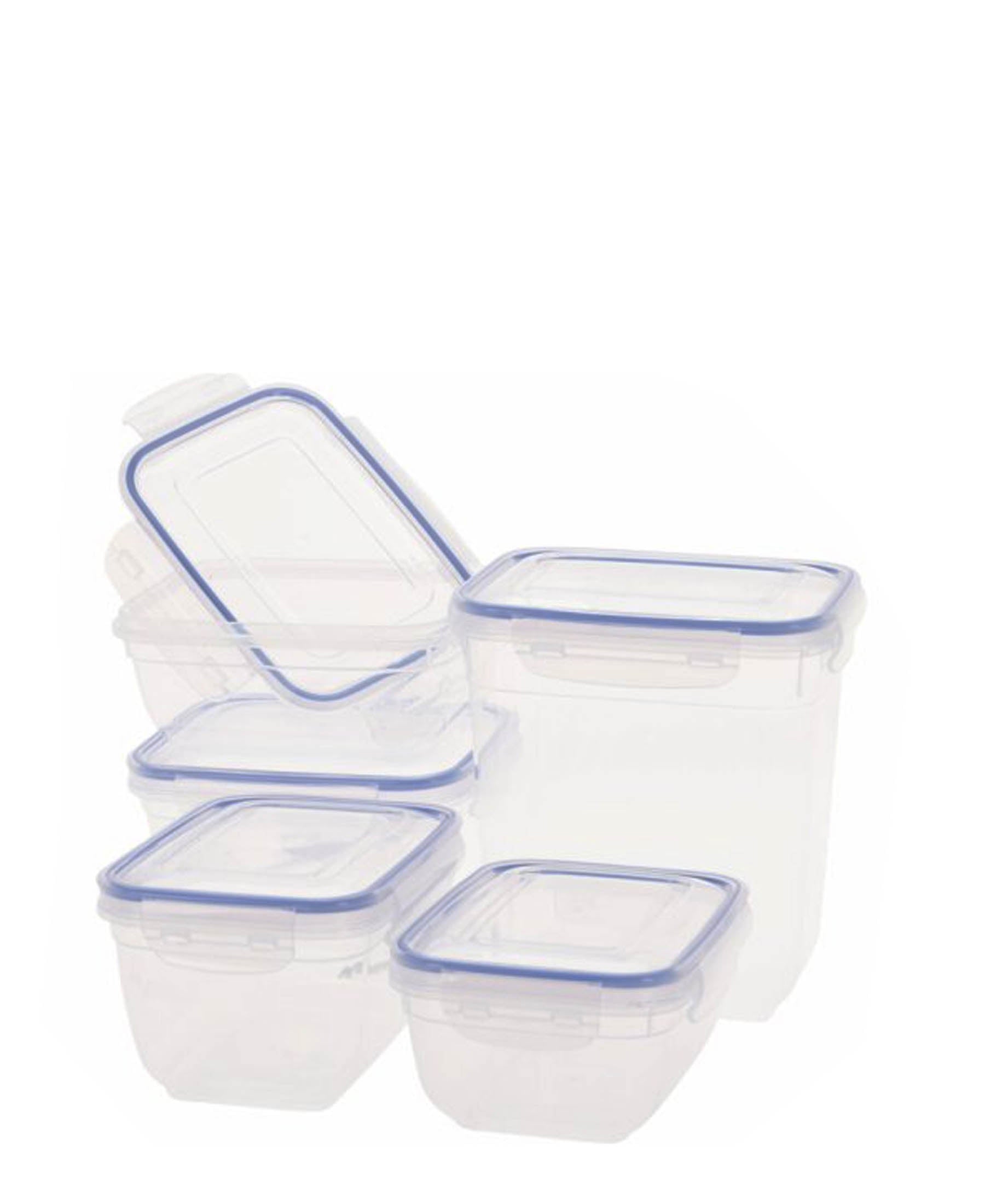 Kitchen Life 5 Piece Storage Container Set - Clear – The Culinarium