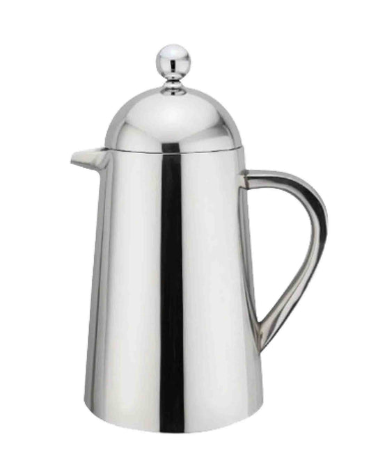 Regent Double Wall 1L Thermique Coffee Plunger - Silver