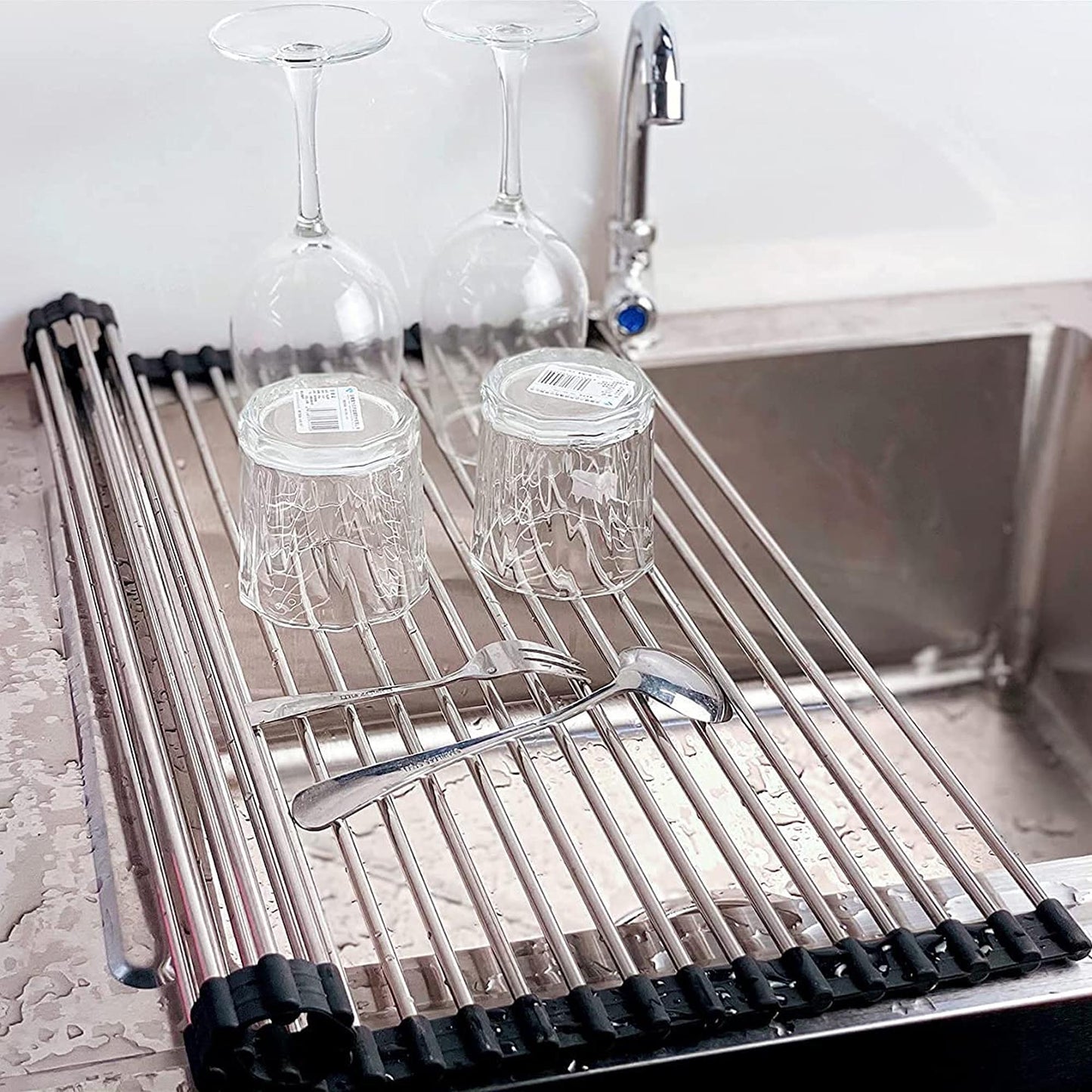 Joie Msc Over Sink Drying Rack Black