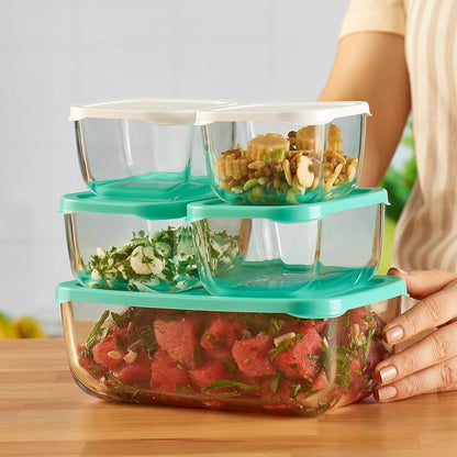 Pasabahce Snowbox 830ml Storage Container Clear