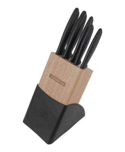 Tramontina 6 Piece Plenus Knives Set - Black