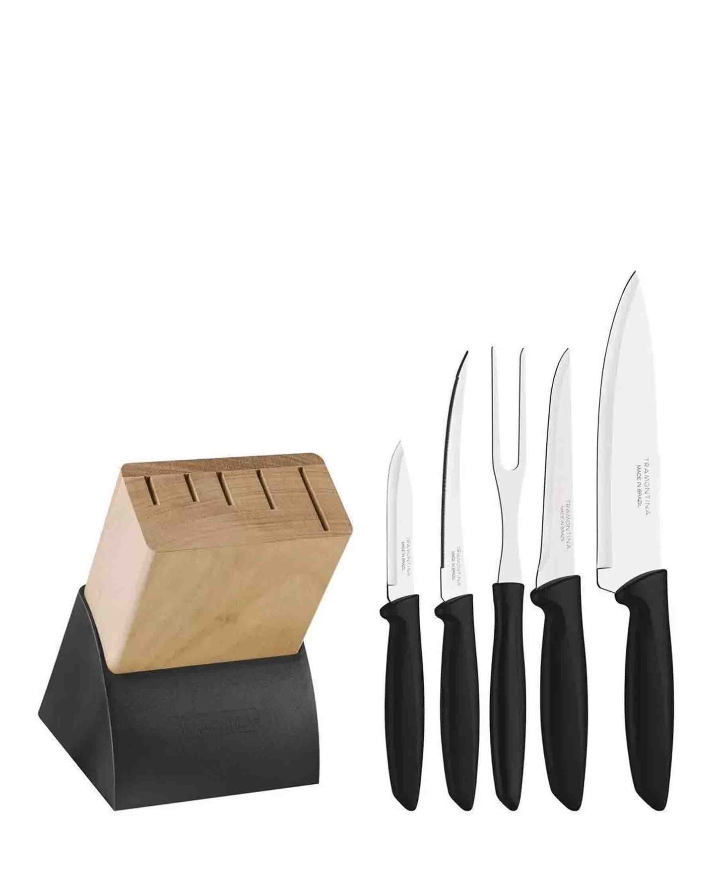 Tramontina 6 Piece Plenus Knives Set - Black